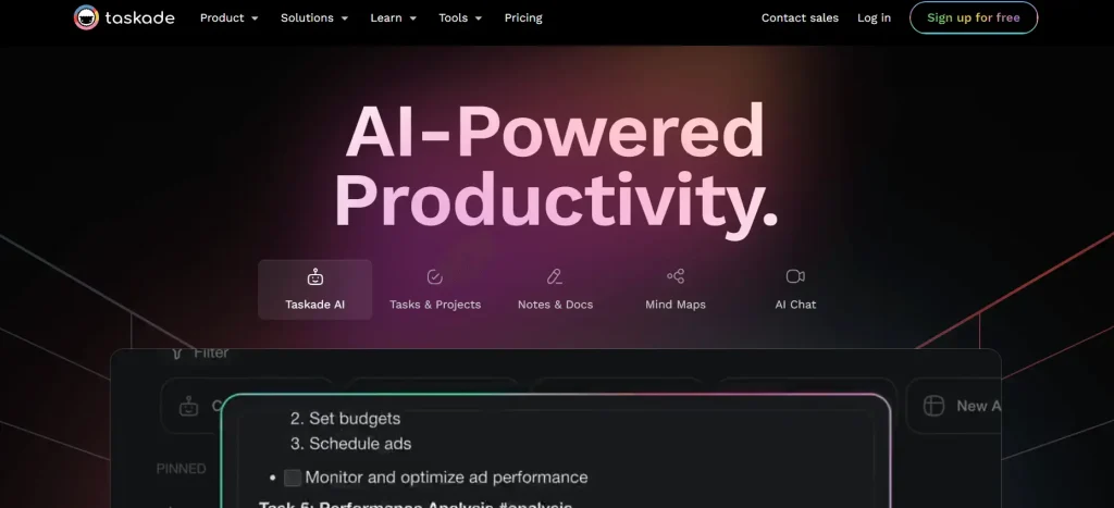 Taskade AI